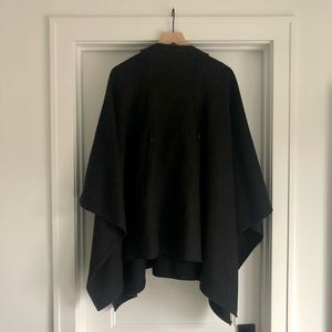 Vintage wool cape / poncho